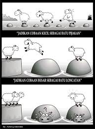 Sesuatu yang dijadikan permulaan untuk mencapai hajat yang lebih besar. Cobaan Art02 Steemit