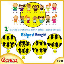 Resimde Isaretlenmis Alanin Golgesi Hangisi Acaba Bakalim Ilk Kim Bulacak Goncadergim Bulmaca Bilmece Soru Golge Shadow Cocukde Bilmeceler Resim Dergi