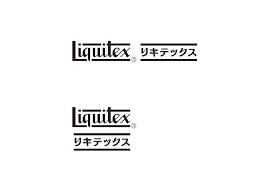 liquitex japanese logotype ロゴタイプ ロゴ 英語 ロゴデザイン
