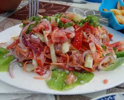 Tahitian Marinated Fish Poisson Cru Recipe Raw Fish Recipes Raw Food Recipes Fish Salad