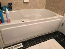 Bathroom space is also a major a whirlpool is a whirlpool, right? Oasis Jetted Tub Access Cover Removal Does Anyone Know How To Get The Access Panel Off There Are No Visible Fasteners Anywhere Around The Cover And I Don T Want To Break