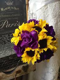 Maybe you would like to learn more about one of these? Colors Wedding Purple And Yellow Fall Wedding Purple Bridesmaid Dresses Yellow And White Bouquet