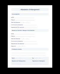 Plusieurs structures peuvent accompagner les étudiants dans la recherche d'un logement le temps de leurs études. Attestation Hebergement
