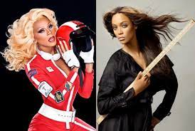 Rupaul supermodels wigs women glamour style beauty celebrities model. Comparison Test America S Next Top Model Rupaul S Drag Race