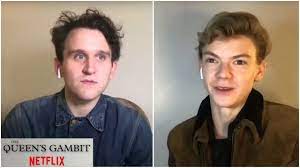 Harry is very impressed by beth's talent and emerges in her life at her worst period. Harry Melling Thomas Brodie Sangster On The Queen S Gambit Tv Insider Youtube