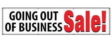 Find going out of business in canada | visit kijiji classifieds to buy, sell, or trade almost anything! Buy Our Going Out Of Business Sale Banner From Signs World Wide