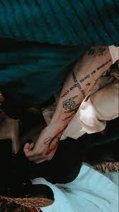 Jungkook S Tattoo In 2021 Jungkook Tattoo Sleeve Jungkook With Tattoos Jungkook S Tattoo