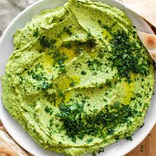 Simple parsley hummus