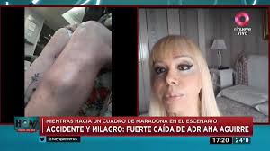 Adriana aguirre se descompensó en plena función teatral: Ricardo Garcia On Twitter Terrible Accidente De Adriana Aguirre En El Teatro La Campana De Mar Del Plata