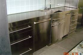 Cabinets are shipped with a protective pvc plastic film to protect them until they are installed. Stainless Steel Cabinets