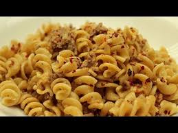 Broil steak on grid over medium coals, turning once. Pasta With Ground Beef Recipe Easy Turkish Recipes Youtube