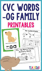Help Your Students Learn Their Cvc Words With This Printable Activity Pack These Activities Help S Word Family Activities Word Families Word Family Worksheets