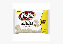 Kit kat xl bar is made of 3 separate standard bars with 4 sticks each. Kit Kat White Minis King Size Kit Kat Bar Hd Png Download Kindpng