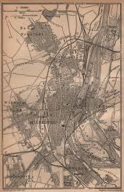 Old maps of béchar on old maps online. Magdeburg Town City Stadtplan Environs Umgebung Saxony Anhalt Karte 1904 Map