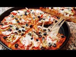 Recette Facile De Pizza Maison Semoule Cuisine Marocaine 200 Youtube