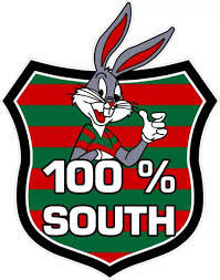 Rabitoh South Sydney Decal100mm By 78mm Rabbits In Australia Rugby League Nrl