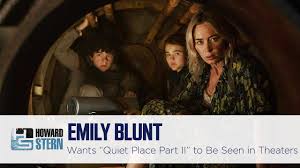 A quiet place is very original and full of suspense. Emily Blunt On Delaying The Release Of A Quiet Place Part Ii Youtube