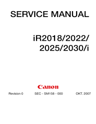 Ordinance ir2018n is entirely quality distributed contraption. Service Manual Ir2018 2022 2025 2030 I Manualzz