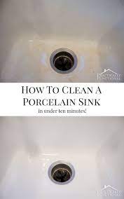How to fix a cracked or chipped porcelain sink (8 easy steps). How To Clean A Porcelain Sink Including The Stains And Scuff Marks Practically Functional Porcelain Sink Clean Porcelain Sink Clean White Sink