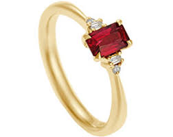 Red Engagement Rings Harriet Kelsall