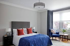 If you just want effortless style, it's hard to go wrong with benjamin moore new york state of mind. Blue Grey Walls Bedroom Ideas And Photos Houzz