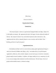 Tips to write the result section. Discussion Board Research Paper Example E Ellen Song Organizational Change Introduction This Research Paper Is Written On Organizational Course Hero
