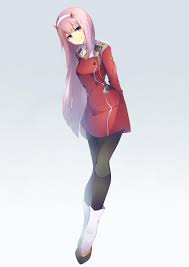 Darling in the franxx, zero two x hiro, romance, couple, profile view. Zero Two Wallpaper Hd For Android Apk Download
