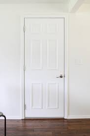 6 Panel Interior Door Makeover