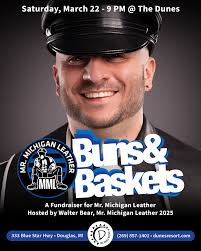 Mr. Michigan Leather is having a fundraiser to support our current title  holder, Walter Bear, as he goes to compete at IML over Memorial Day Weekend  in Chicago. The event is on