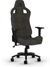 Corsair T3 Rush Fabric Gaming Chair Charcoal In 2020 Chair Gaming Chair Fabric Seat