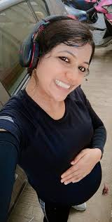 First long distance running effort postpartum