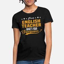 English Teacher T Shirts Unique Designs Spreadshirt