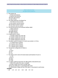Select one or more questions using the checkboxes above each question. Class 9 Structure Of Atom Mcq