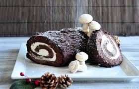 Chocolate Log Cake Buche Au Chocolat Buche De Noel Yule Log Cake Chocolate Yule Log Chocolate Log
