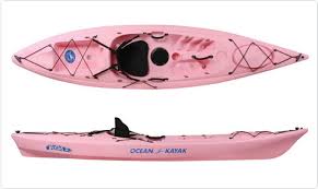 Includes paddle, back rest and tether. Ocean Kayaks
