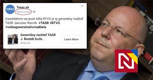 Verejnoprávna TASR platí reklamu o svojom riaditeľovi Rezníkovi, ktorý chce  šéfovať RTVS — Denník N