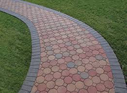 Fabric, paver rails, polymeric sand. Nicolock Cobble Masonry Depot New York