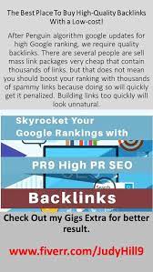 I Will Skyrocket Your Google Rankings With Pr9 To Pr6 Seo Backlinks Backlinks Google Ranking Seo Services