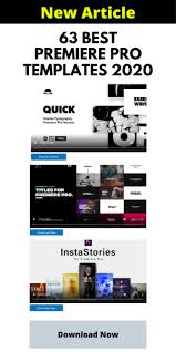 Modern, trendy, and unique premiere pro motion graphics template which consists of youtube, whatsapp, pinterest, behance, facebook and linkedin 10 free lower thirds is a modern, clean and elegant adobe premiere pro motion graphics templates. Free Premiere Pro Templates Mega List 75 Amazing Freebies