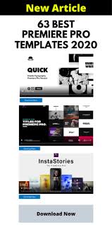 Each template comes complete with a list of fonts needed, and a video tutorial that explains customization. Free Premiere Pro Templates Mega List 75 Amazing Freebies