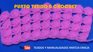 Suscríbase a mi canal para mas. Punto Tejido A Crochet Para Colchas Y Cobijas De Bebe Youtube