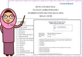 Check spelling or type a new query. Soal Uas Pkn Kelas 3 Semester 1 Dan Kunci Jawaban