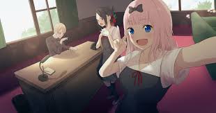 Ascii characters only (characters found on a standard us keyboard); Anime Kaguya Sama Love Is War Chika Fujiwara Kaguya Shinomiya Miyuki Shirogane 1080p Wallpaper Hdwallpaper Deskt Anime Wallpaper Backgrounds Hd Wallpaper