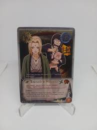 Naruto CCG -Tsunade & Shizune - Bandai - Super Rare - 1st Edition -Dream  Legacy | eBay