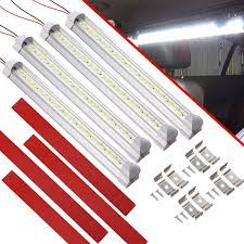Buy Czc Auto Led Interior Light Bar 12v Rv Strip Light Fixtures With On Off Switch Camp Shell Light 48 Led Strip Lights For Van Lorry Rv Motorhome Truck Trailer Boat Cabinet Camping