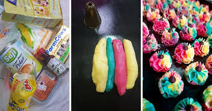 Sukatan cawan tu anggaran saja. Tak Payah Pakai Mixer Kacau Dengan Senduk Pun Jadi Comelnya Samperit Cheese Unicorn Ni Pa Ma