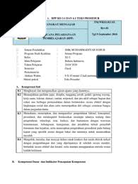 Pada contoh teks berjudul kiat berwawancara kerja, pendahuluan yang dimaksud berupa pengertian wawancara dan manfaat bagi suatu perusahaan (paragraf 1). Rpp Kd 3 1 4 1 Teks Prosedur Pdf