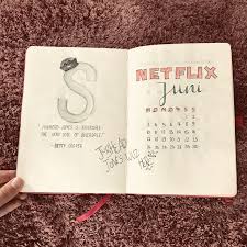 Riverdale Bullet Journal Page June