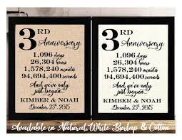 Check spelling or type a new query. Amazon Com Framed 8x10 Personalized 3rd Anniversary 3 Years Together 3 Years Of Marriage 3rd Wedding Anniversary For Her Or Him 3rd Anniversary Gifts For Couple 3 Year Anniversary Third Anniversary Gifts Handmade Products