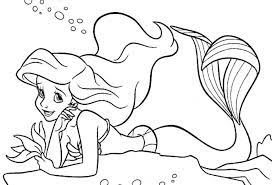 These spring coloring pages are sure to get the kids in the mood for warmer weather. Drawing The Little Mermaid 127357 Animation Movies Printable Coloring Pages